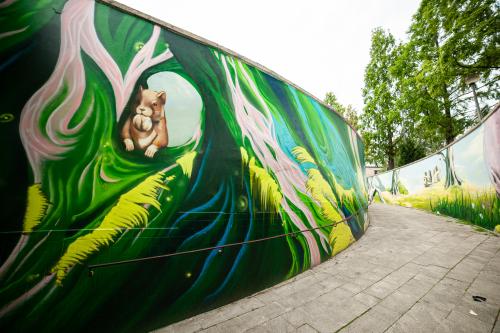 Stationstunnel street art