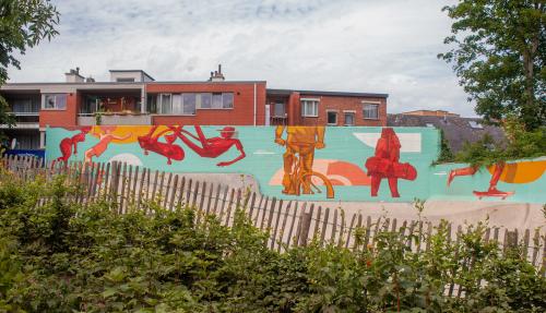 Skatepark street art