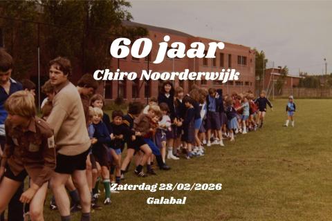 Galabal 60j Chiro NDW © Chiro Noorderwijk