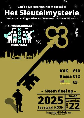 Het sleutelmysterie © Harmonieorkest kosh