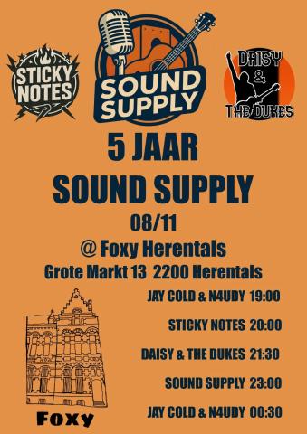 5 jaar Sound Supply © VZW Sound Supply