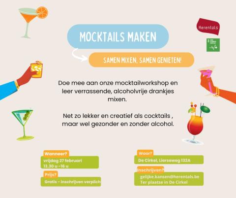 Mocktails maken © Verbinding