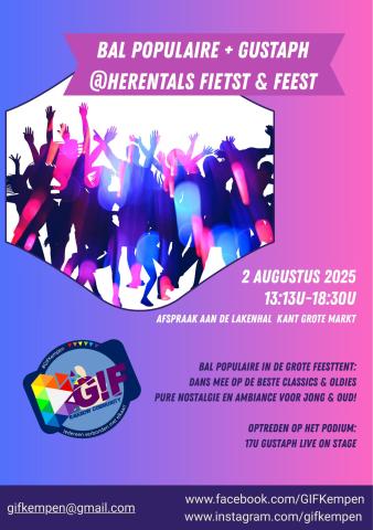 Bal Populaire + Gustaph @Herentals Fietst & Feest © G!FKempen