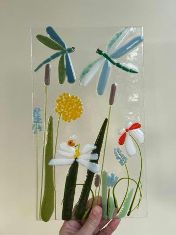 Glaskunst Workshop - Glasraam © Pavão de Vidro - Maaike Depauw