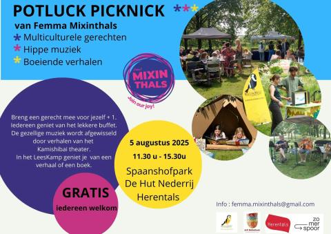Potluck Picknick / organisatie Femma Mixinthals © Femma Mixinthals