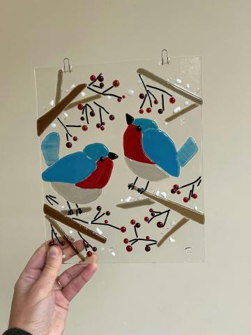 Glaskunst Workshop - Glasraam © ©Maaike Depauw