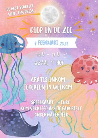 Kinderfuif - Diep in de zee 🐠🪼🪸 © Jins 2de Kempen