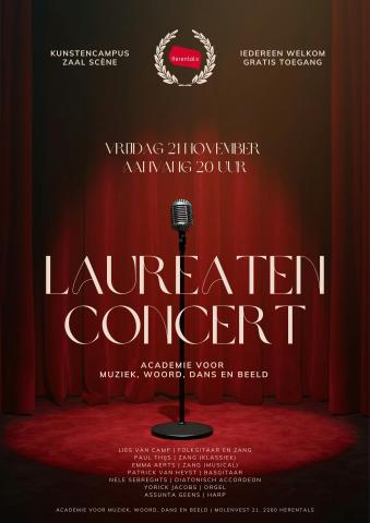 Laureatenconcert van de Academie voor Muziek, Woord, Dans en Beeld Herentals © Stedelijke Academie voor Muziek, Woord, Dans en Beeld