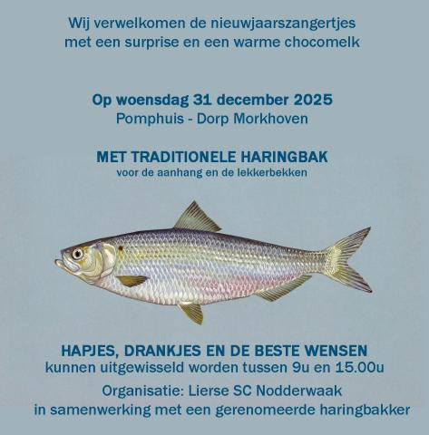 Haringbak - Verwelkoming Nieuwjaarszangertjes © PublicDomainImages