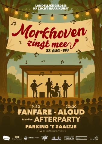Morkhoven zingt mee © KF Zucht naar Kunst vzw