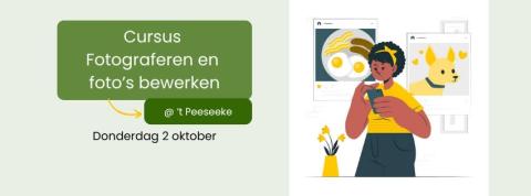 Workshop: Fotograferen en foto's bewerken © gelijke kansen