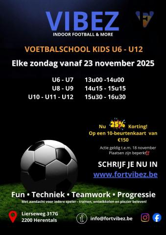 Vibez voetbalschool © Fort Vibez