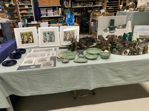 Geschenkenmarkt en wintercafé © Kunstatelier Tabula Rasa