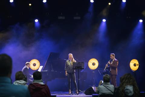 Jef Neve, Hanne Roos en Andy Dhondt - Ambassadeursconcert © Frank Emmers