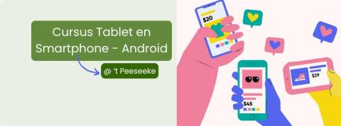 Cursus tablet en smartphone - Android © gelijke kansen