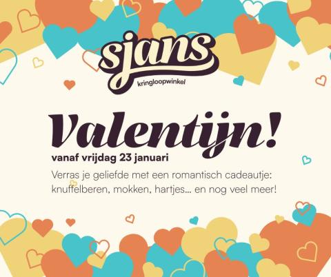 Valentijn bij Sjans kringloopwinkel © Sjans kringloopwinkel