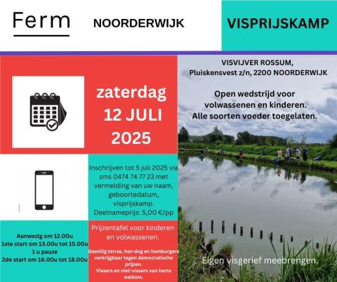 Visprijskamp voor kinderen en volwassenen © @fermnoorderwijk