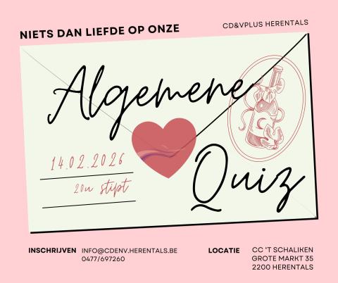 16e Algemene quiz © cd&vPLUS Herentals