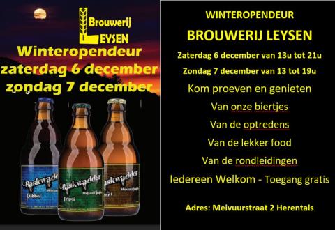 Winteropendeur Brouwerij Leysen © jorge Leysen