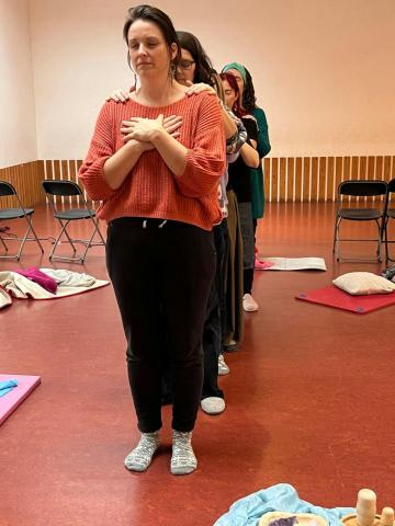Cyclusshow-Krachtvrouw, een moeder-dochterworkshop © Brenda Pauwels