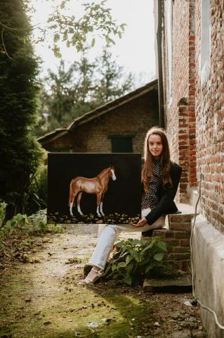 Kunstexpo: Abstracte landschappen & mysterieuze paarden. © Clickwithlove.photography