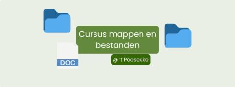 Cursus mappen en bestanden © gelijke kansen