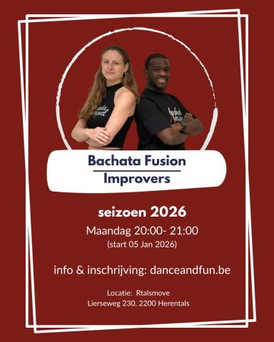 Bachata Fusion (Improvers) © Dance & Fun VZW