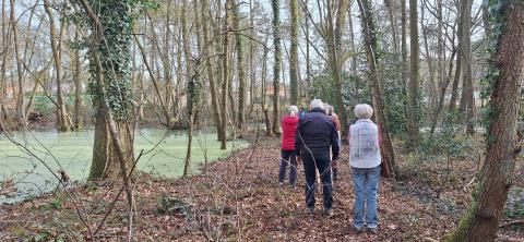 Gezinsbond wandelgroep en vieruurtje © Gezinsbond VZW