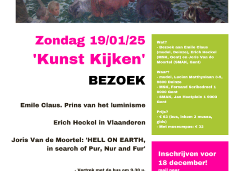 Kunst Kijken op zondag 19 januari