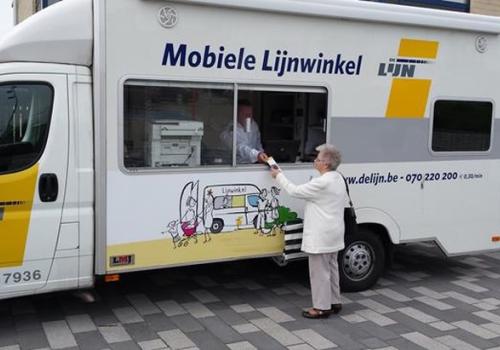 Mobiele Lijnwinkel afwezig op vrijdagmarkt 30 januari