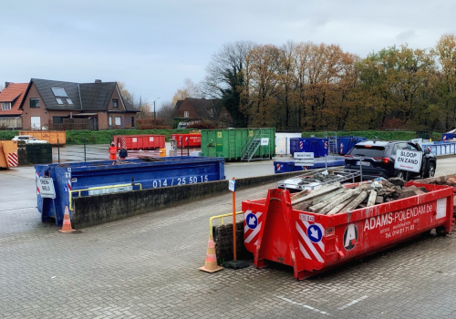 Recyclagepark gesloten door netwerkproblemen