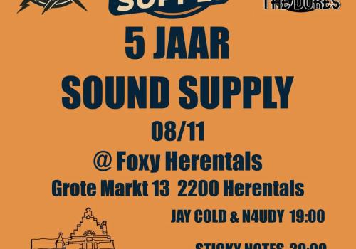5 jaar Sound Supply © VZW Sound Supply