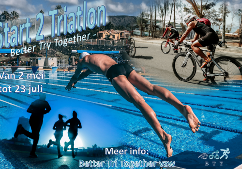 Banner Start 2 Triatlon © Better Tri Together vzw