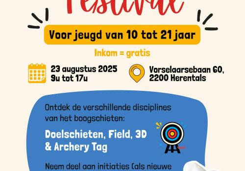 Youth Archery Festival © sylvia@boogsport.vlaanderen