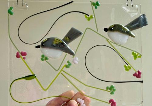 Glaskunst Workshop - Glasraam © Pavão de Vidro - Maaike Depauw