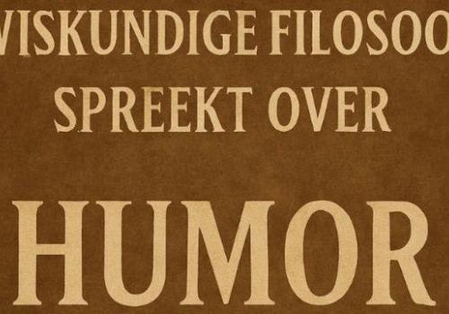 Lezing: "Humor", door Jean Paul Van Bendegem © davidsfondsevenementen