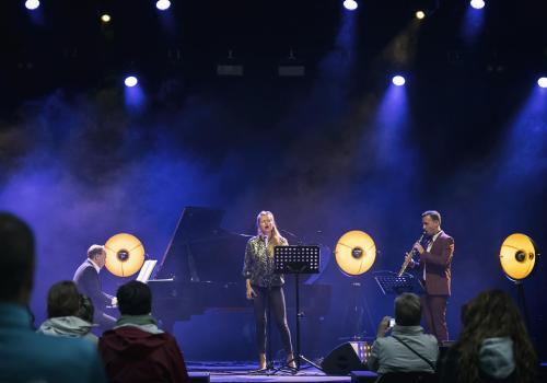 Jef Neve, Hanne Roos en Andy Dhondt - Ambassadeursconcert © Frank Emmers