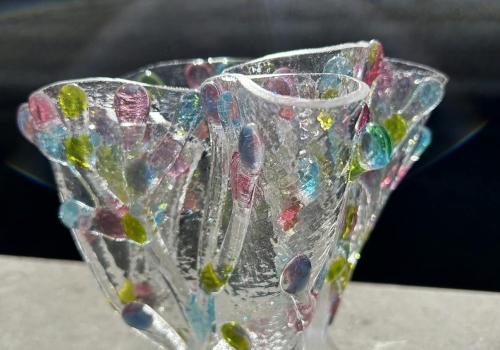 Glaskunst Workshop - Koraalvaas © ©Maaike Depauw Glaskunst Workshop - Koraalvaas © ©Maaike Depauw