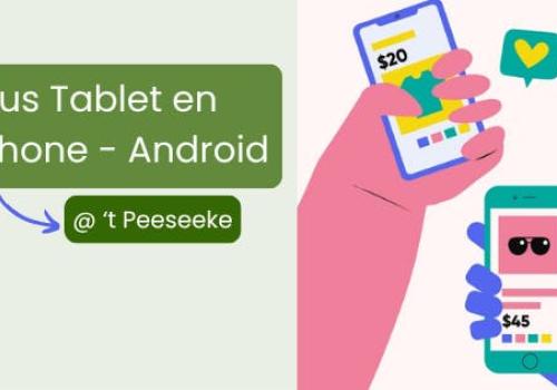 Cursus tablet en smartphone - Android © gelijke kansen