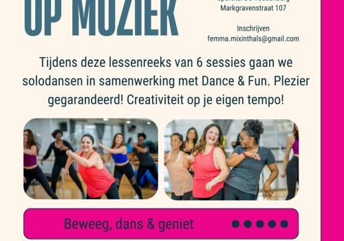 Ritmisch bewegen op muziek / organisatie Femma Mixinthals © femma Mixinthals