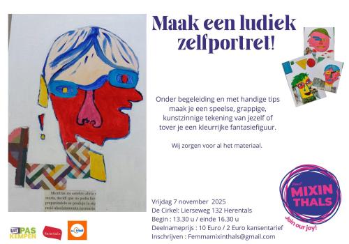 Ludiek zelfportret / Femma Mixinthals © Femma Mixinthals