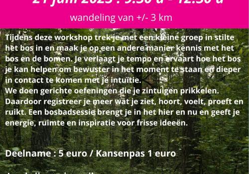 Bosbaden / organisatie Femma Mixinthals © Femma Mixinthals