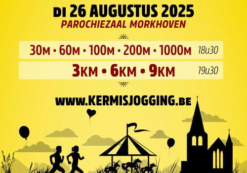 Kermisjogging Morkhoven © KF Zucht naar Kunst vzw