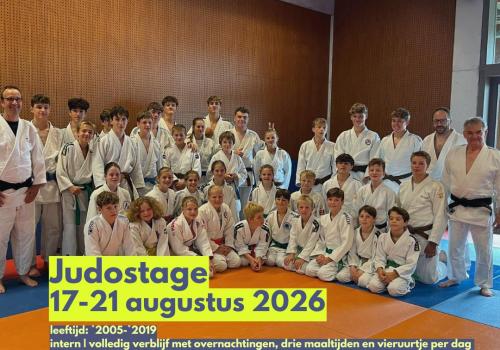 Judostage zomervakantie © KAVVV & FEDES