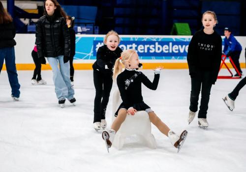 Vrij schaatsen © Sport Vlaanderen
