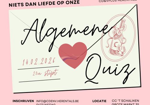 16e Algemene quiz © cd&vPLUS Herentals