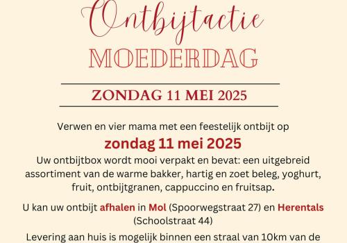 Ontbijtactie Moederdag © vzw Den Brand