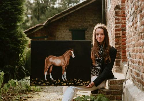 Kunstexpo: Abstracte landschappen & mysterieuze paarden. © Clickwithlove.photography