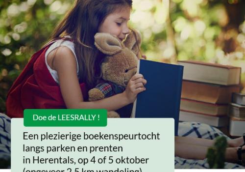 Leesrally - boekenspeurtocht voor het hele gezin © Gezinsbond VZW