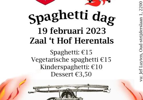 Spaghettidag 200 jaar Brandweer Herentals © Spaghettidag brandweer Herentals
